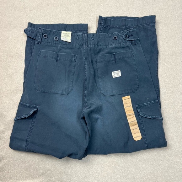 American Eagle Outfitters Pants Mens 32x32 Blue Army Cargo Surplus Trouser NWT - Picture 8 of 8